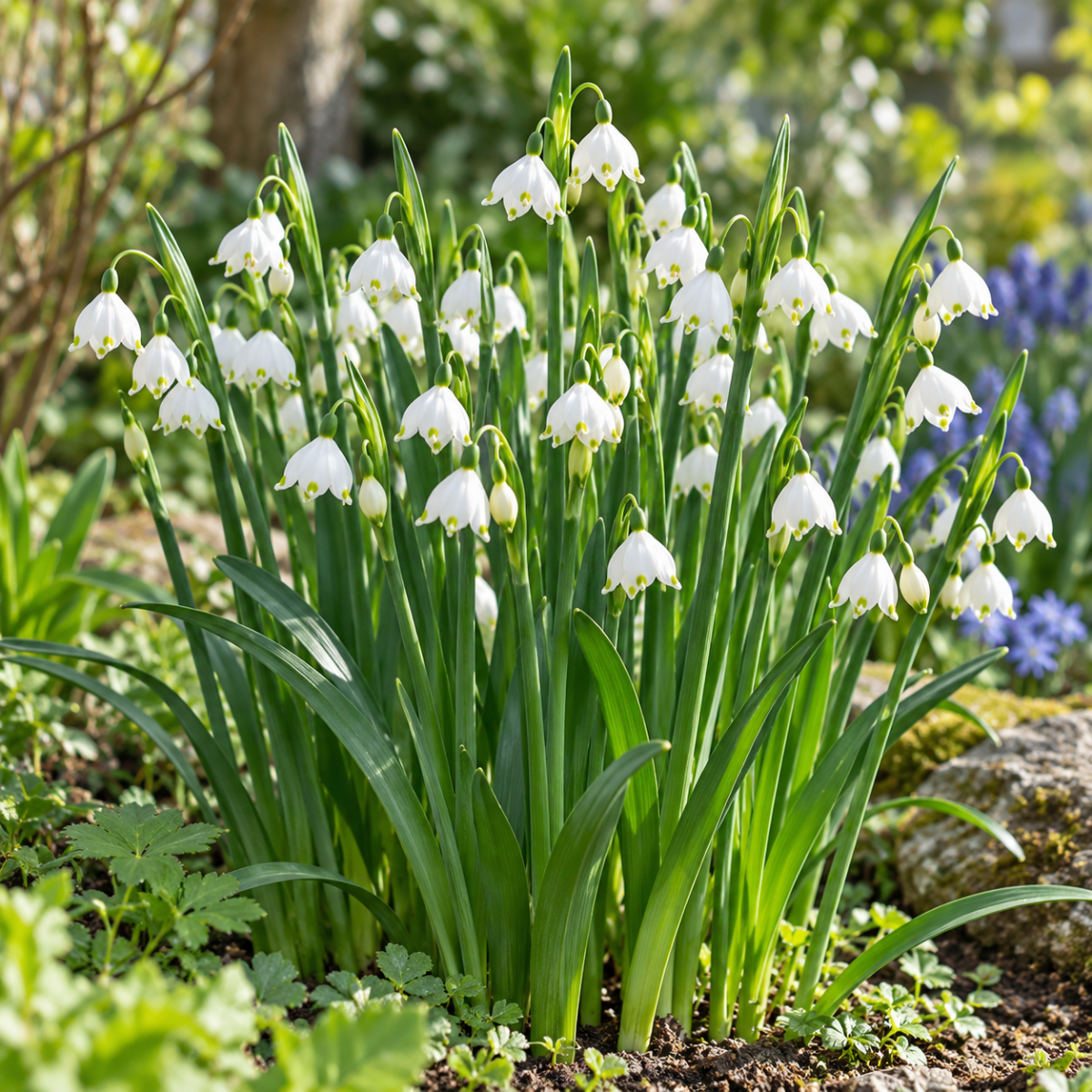 JUB Holland Bloembollen Lenteklokje (Leucojum 'Gravetye Giant') Biologisch 3 stuks