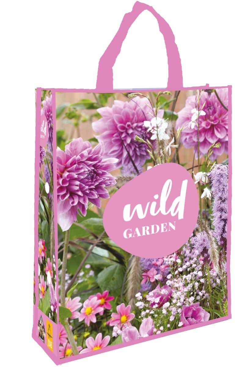Shopping Bag 'Wild Garden' Pink