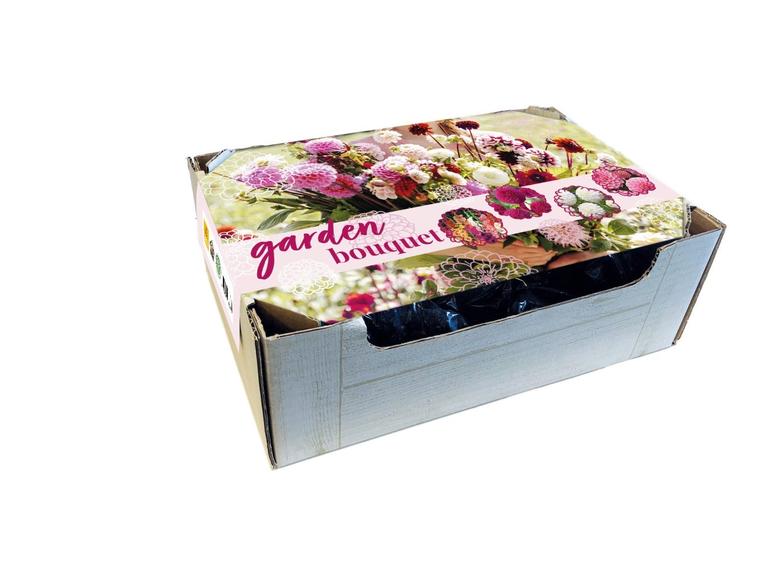 Kartonnen Kratje Garden Bouquet