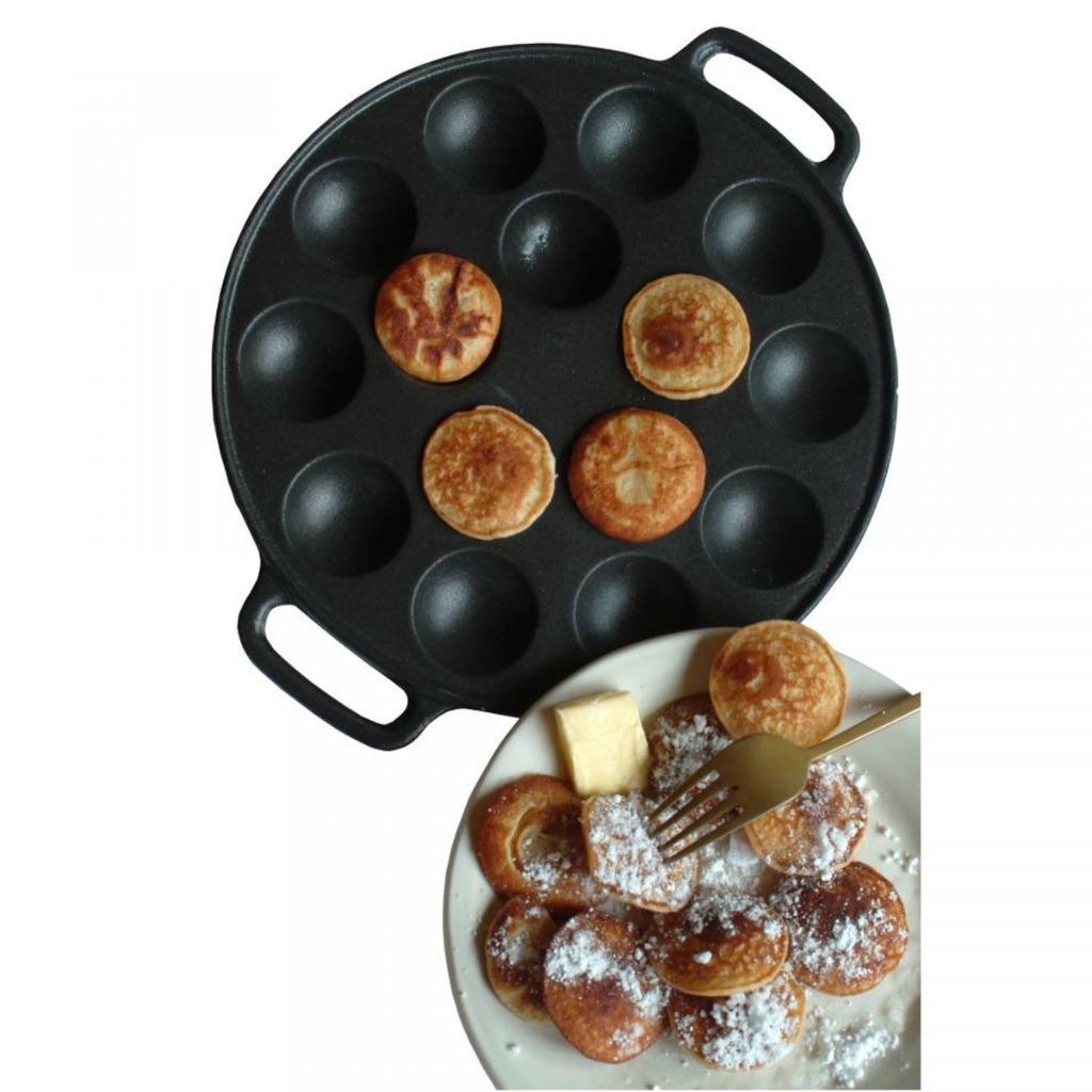 Cast Iron Poffertjesplaat gietijzer