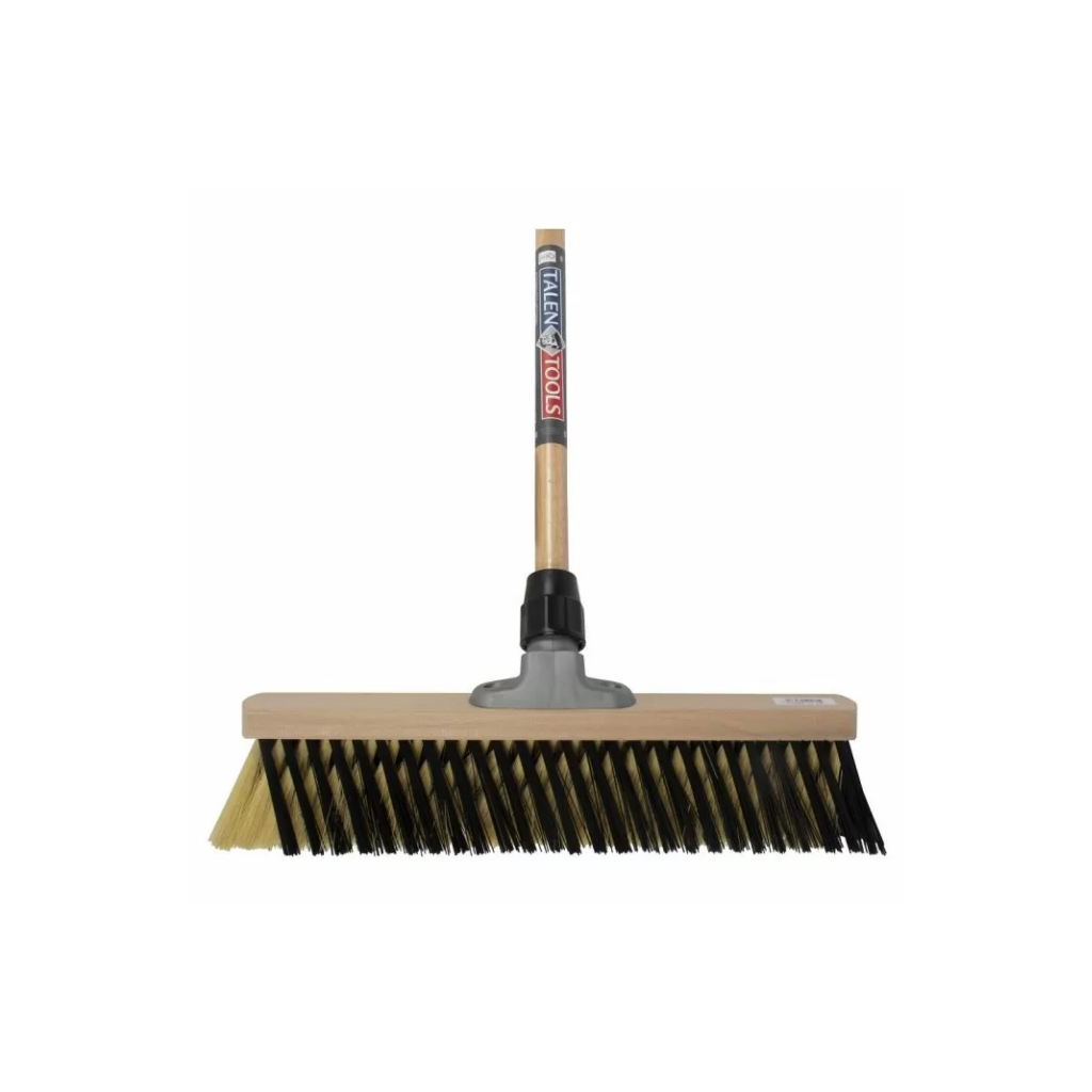 Talen Tools X-bezem binnen zachte kunststof haren incl. steel