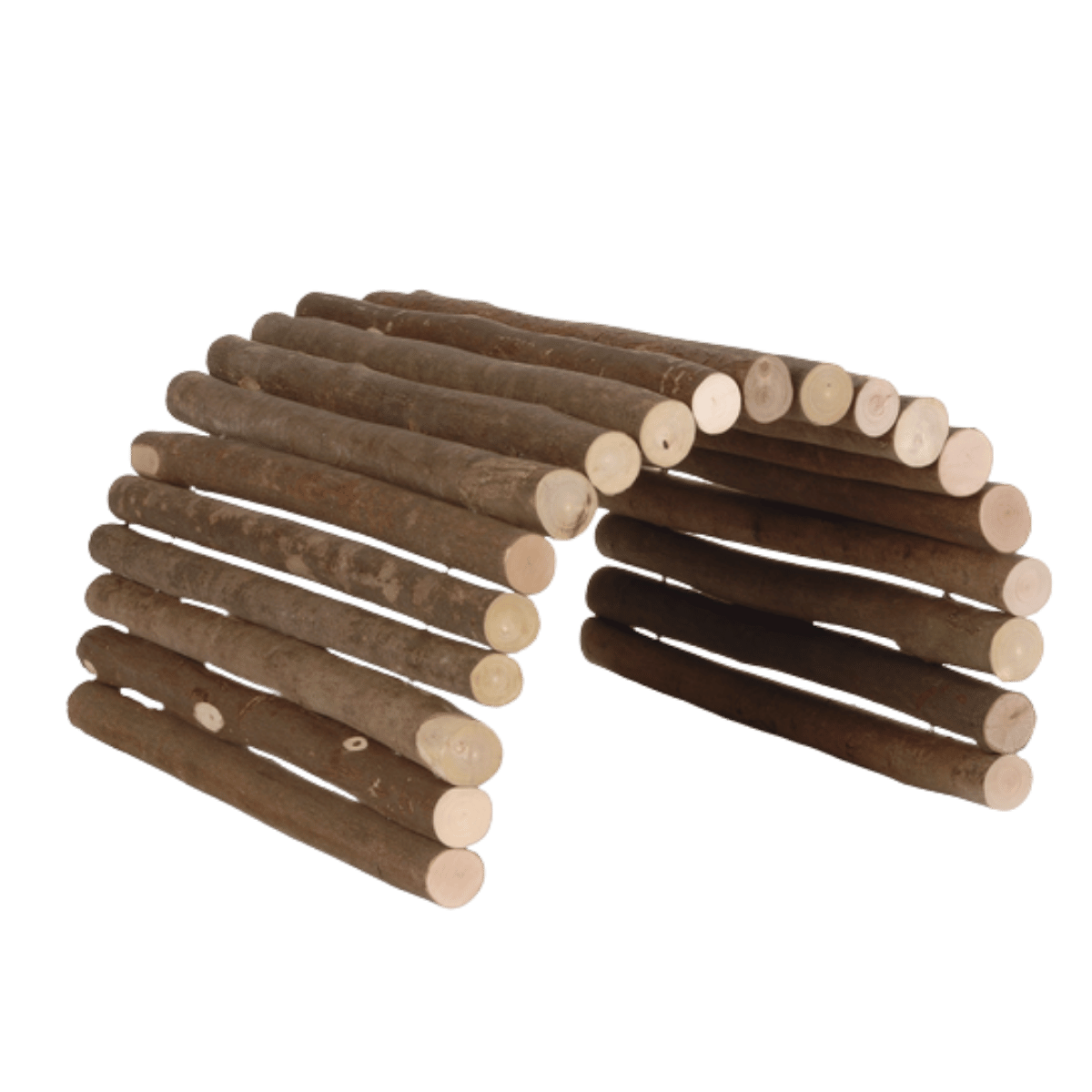 Beeztees Wilgen Loopbrug Knaagdier Forest Bruin 51 x 30 x 3 cm
