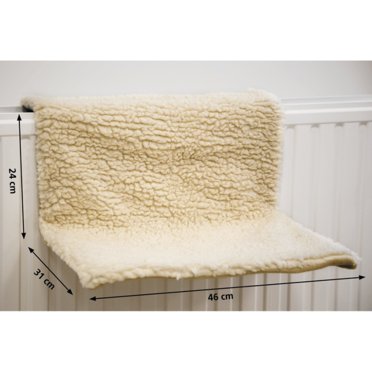 Beeztees Kattenhangmat Crème 46 x 31 x 24 cm