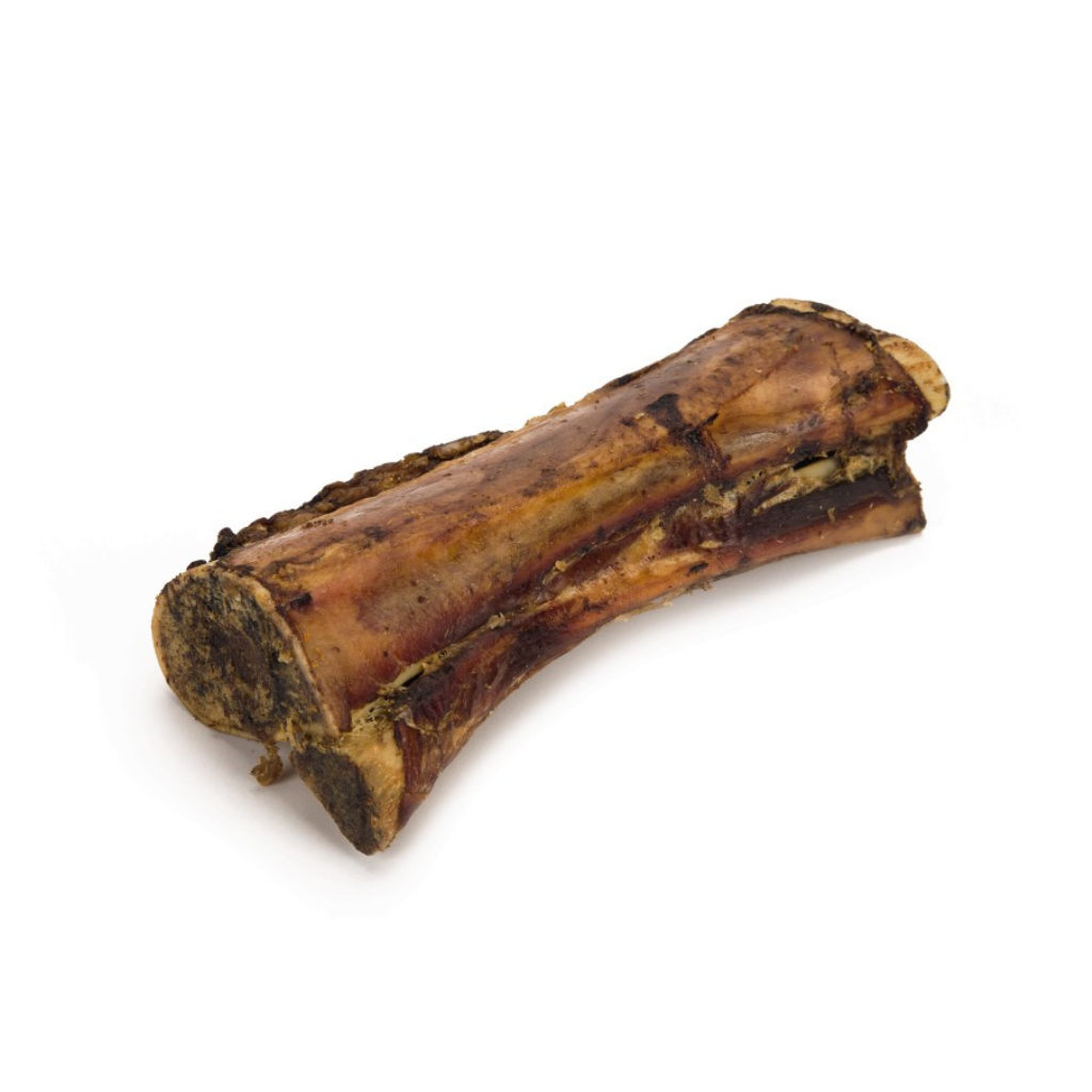 Beeztees gedroogde rundermergpijp 18-20 cm