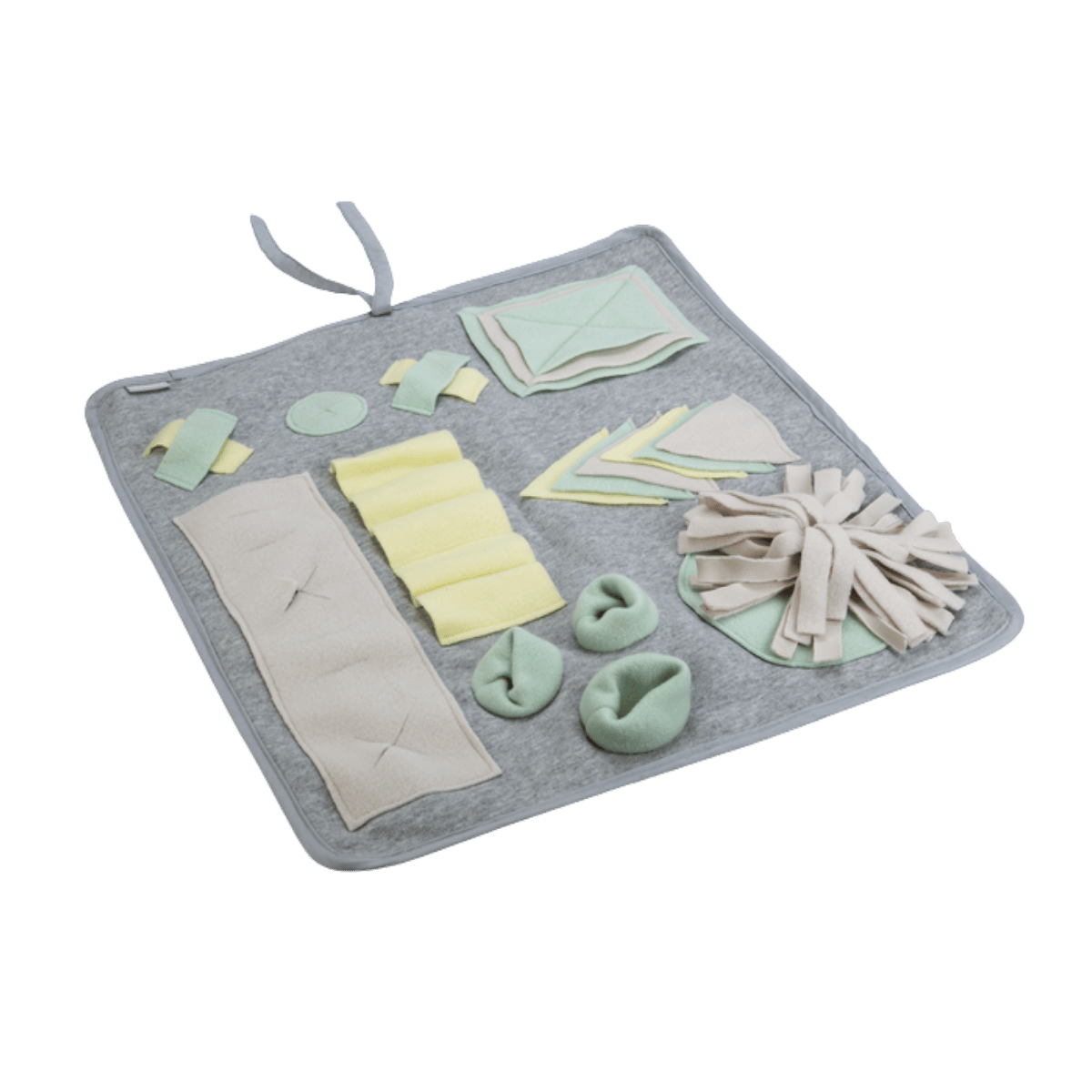 Beeztees Snuffelmat Puppy Doeka Grijs 50 x 45 cm