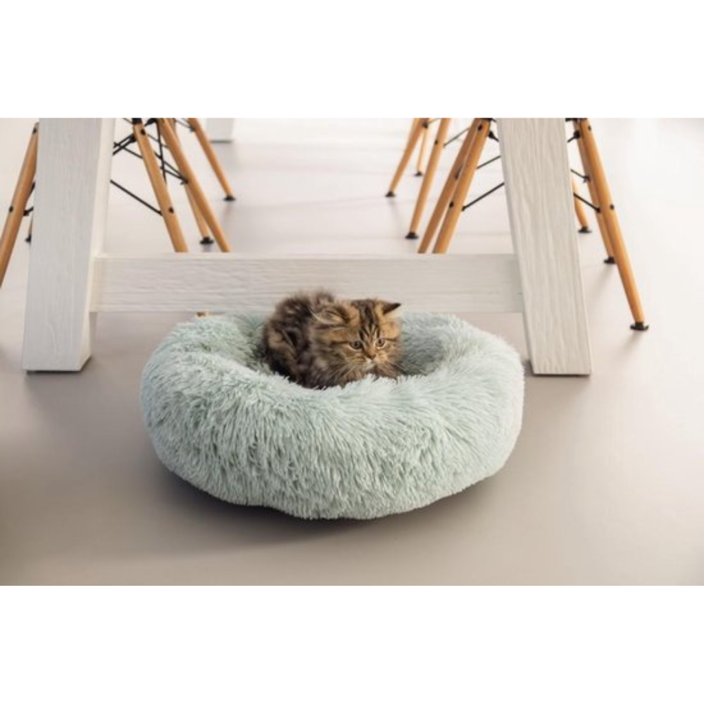 Beeztees Kattenmand pluche Vako Blauw 50 cm