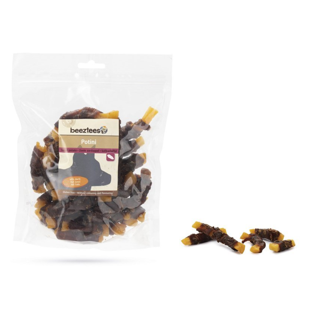 Beeztees Potini sticks Eend Hondensnack 400 gram