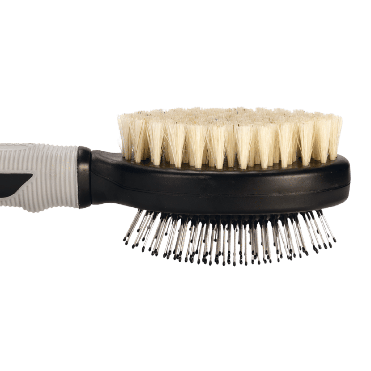 Beeztees Hondenverzorging Combi Borstel Zwart 22.5 x 6.5 x 6.5 cm