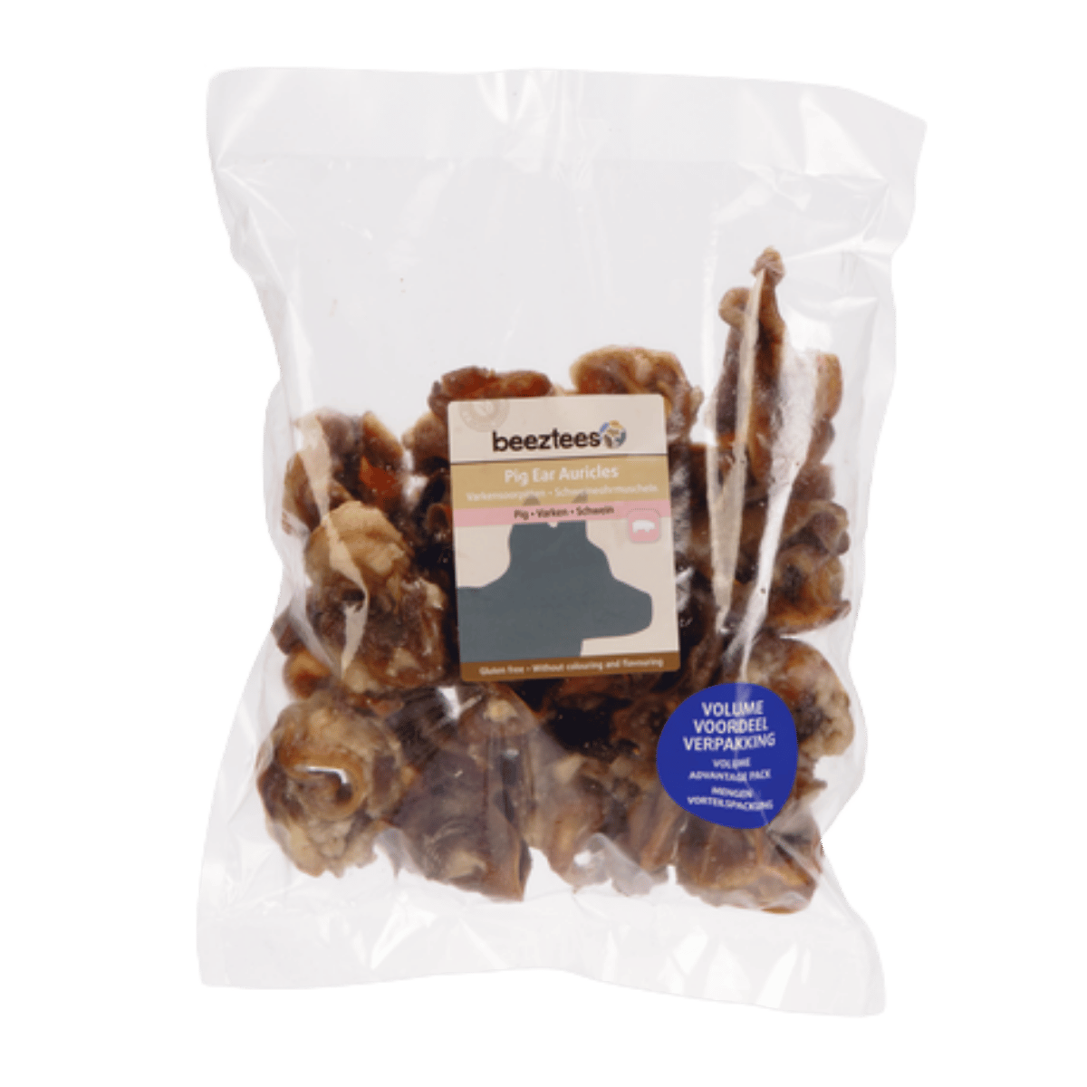 Beeztees Hondensnack Varkensoorpitten 33 x 22 cm