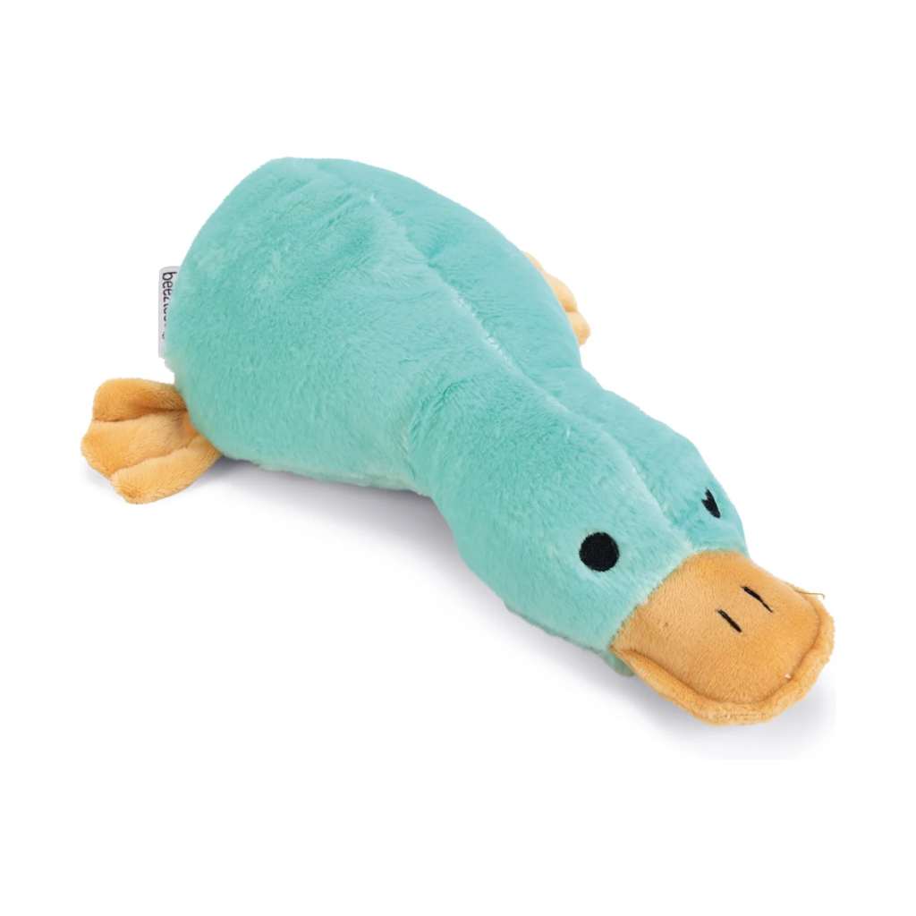 Beeztees hondenspeelgoed Peppin eend blauw 36 cm