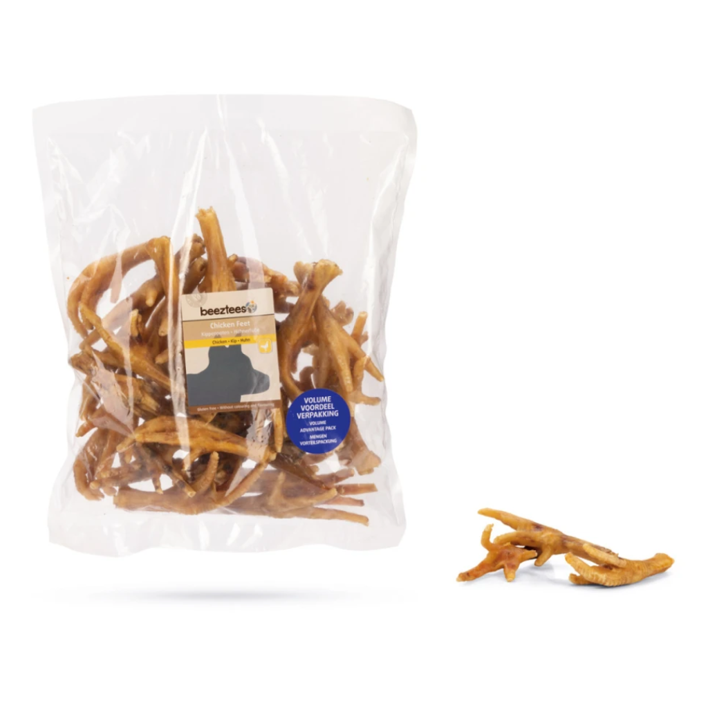 Beeztees Hondensnack Kippenpoten Voordeel 620 gram