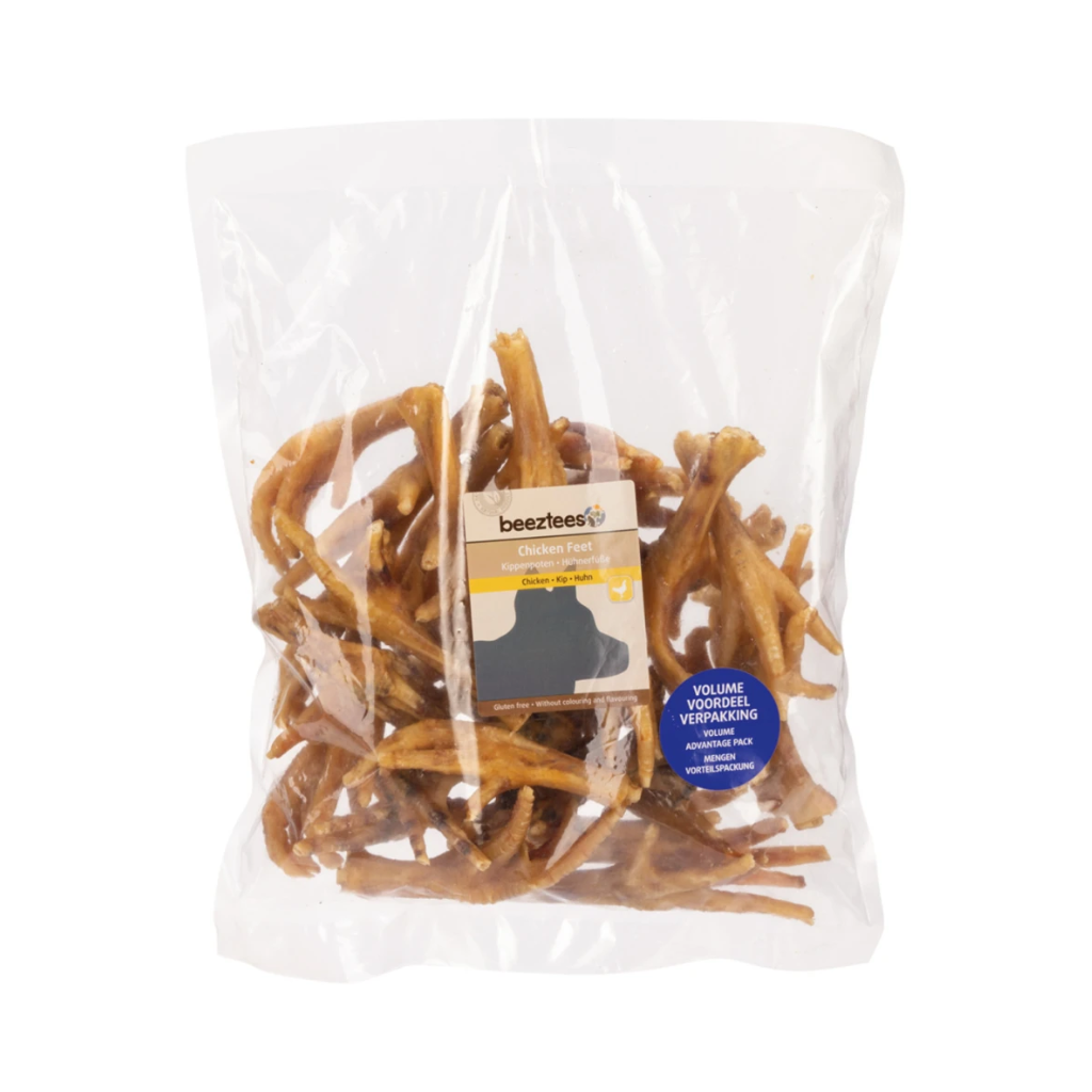 Beeztees Hondensnack Kippenpoten Voordeel 620 gram