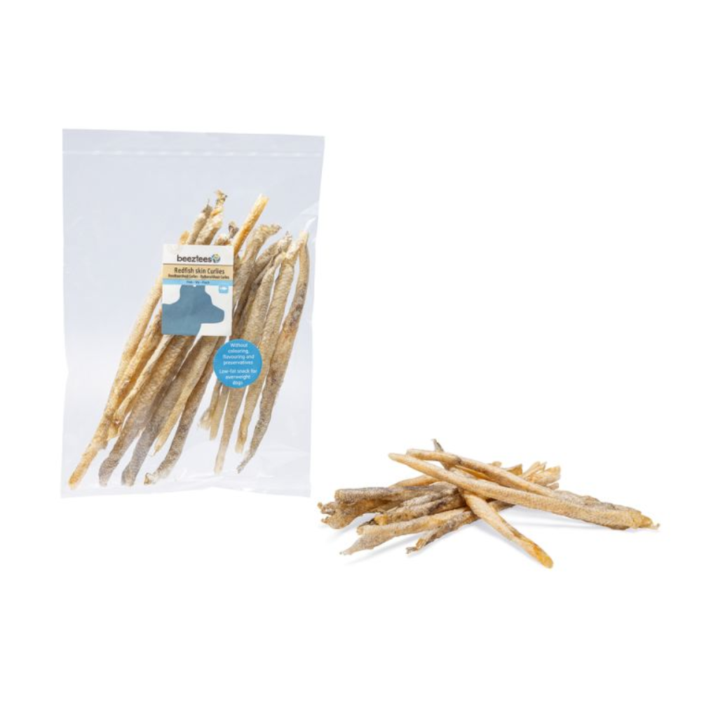 Beeztees HSN Roodbaarshuid Curlies 100 gram