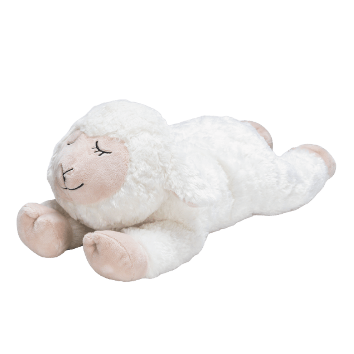 Beeztees Hondenspeelgoed Puppy Heartbeat Knuffel Bowi Wit 42 x 18 x 12 cm