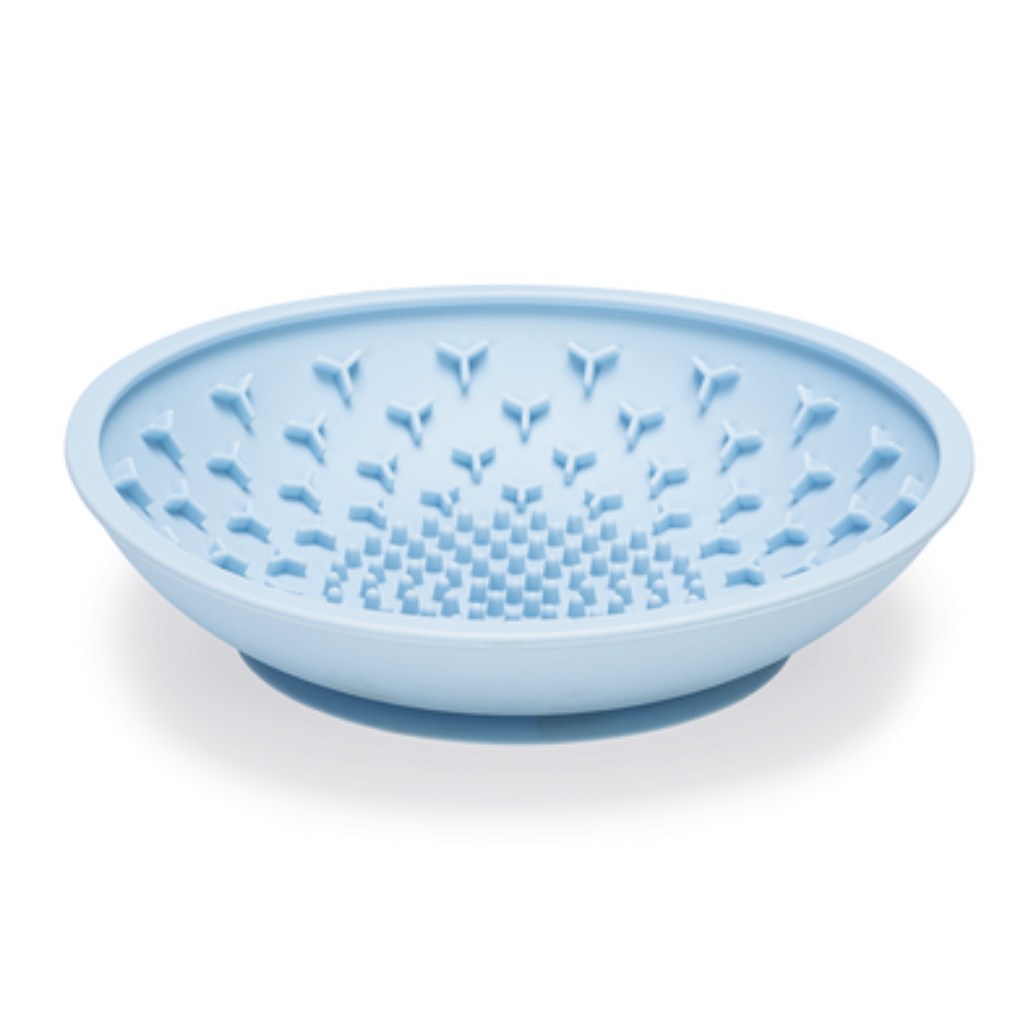 Beeztees Siliconen Likmat Schotel Lichtblauw