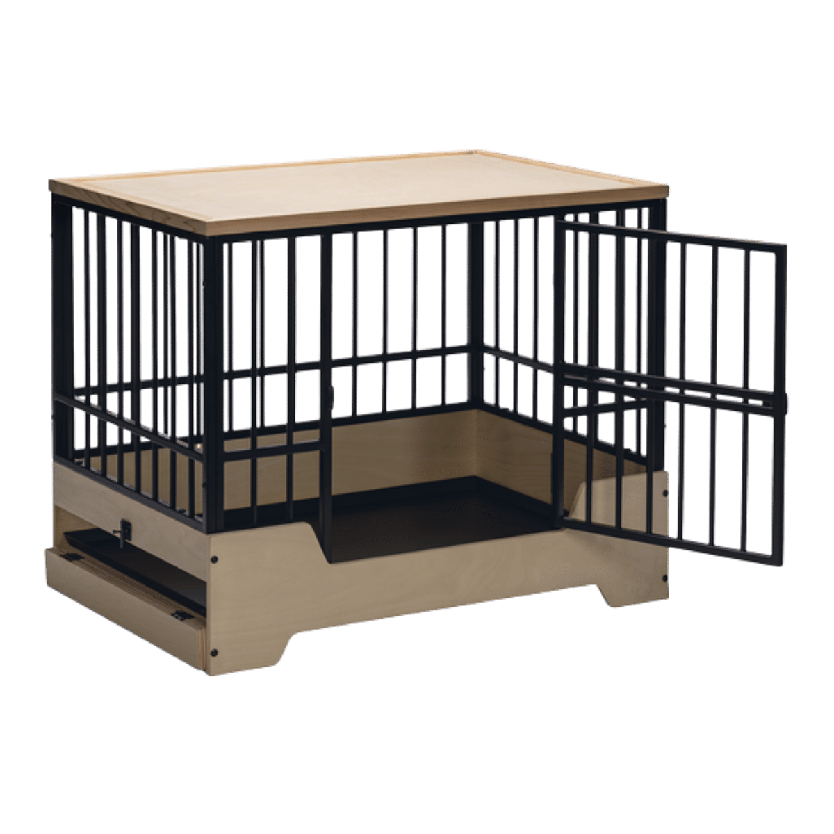 Designed by Lotte Hondenbench Quirine Zwart L 92 x 62 cm