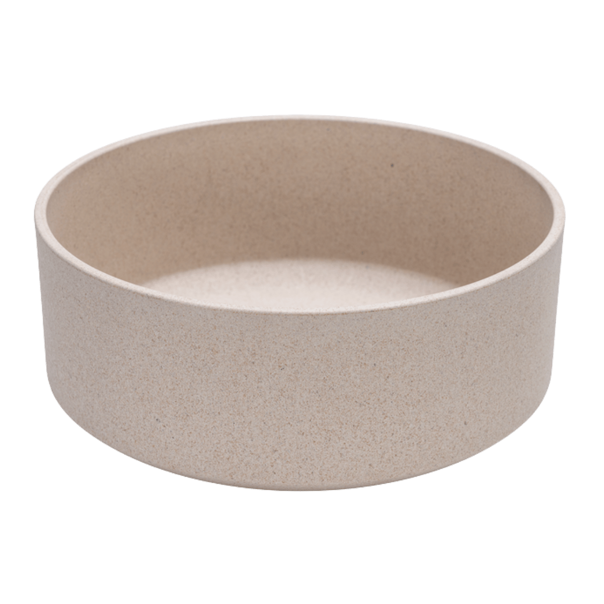 Designed by Lotte Hondenvoerbak Bamboe Noor Beige 21 cm