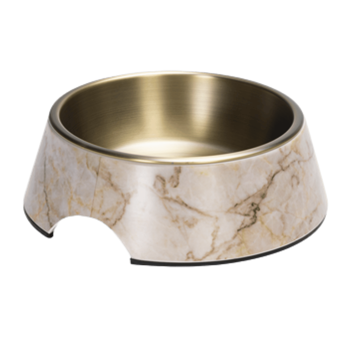 Designed by Lotte Hondenvoerbak Meis Beige 350 ml 17.5 x 17.5 x 6.5 cm