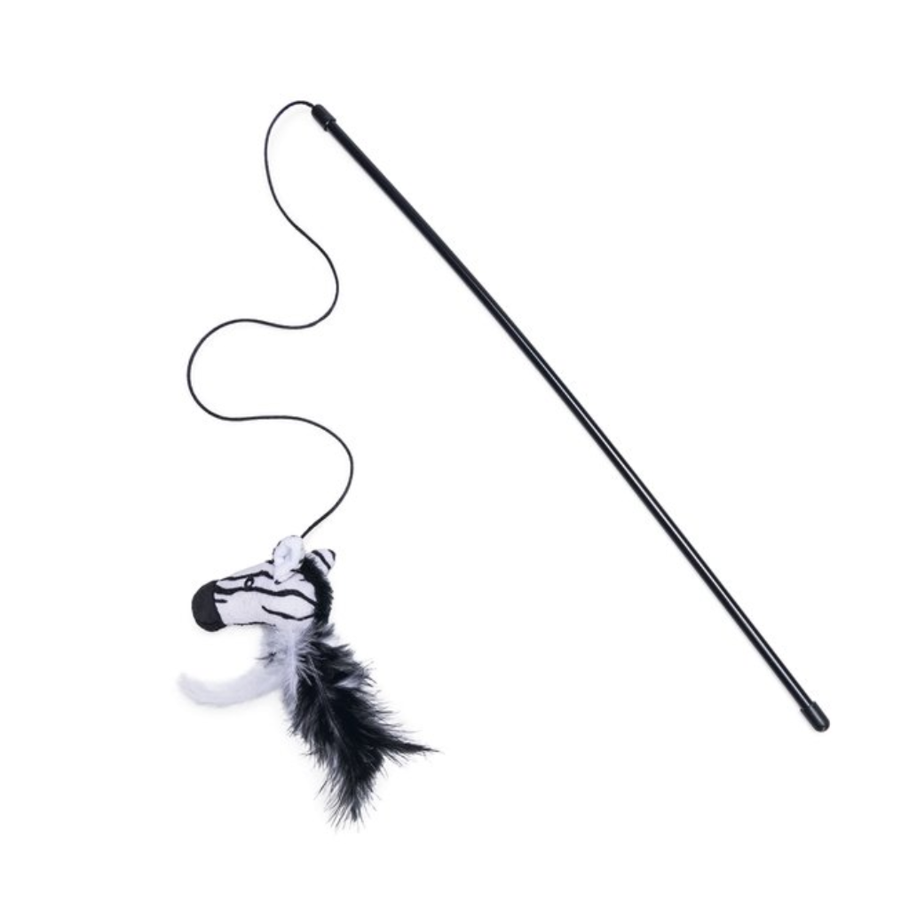 Beeztees kattenhengel jungle zebra 50 cm