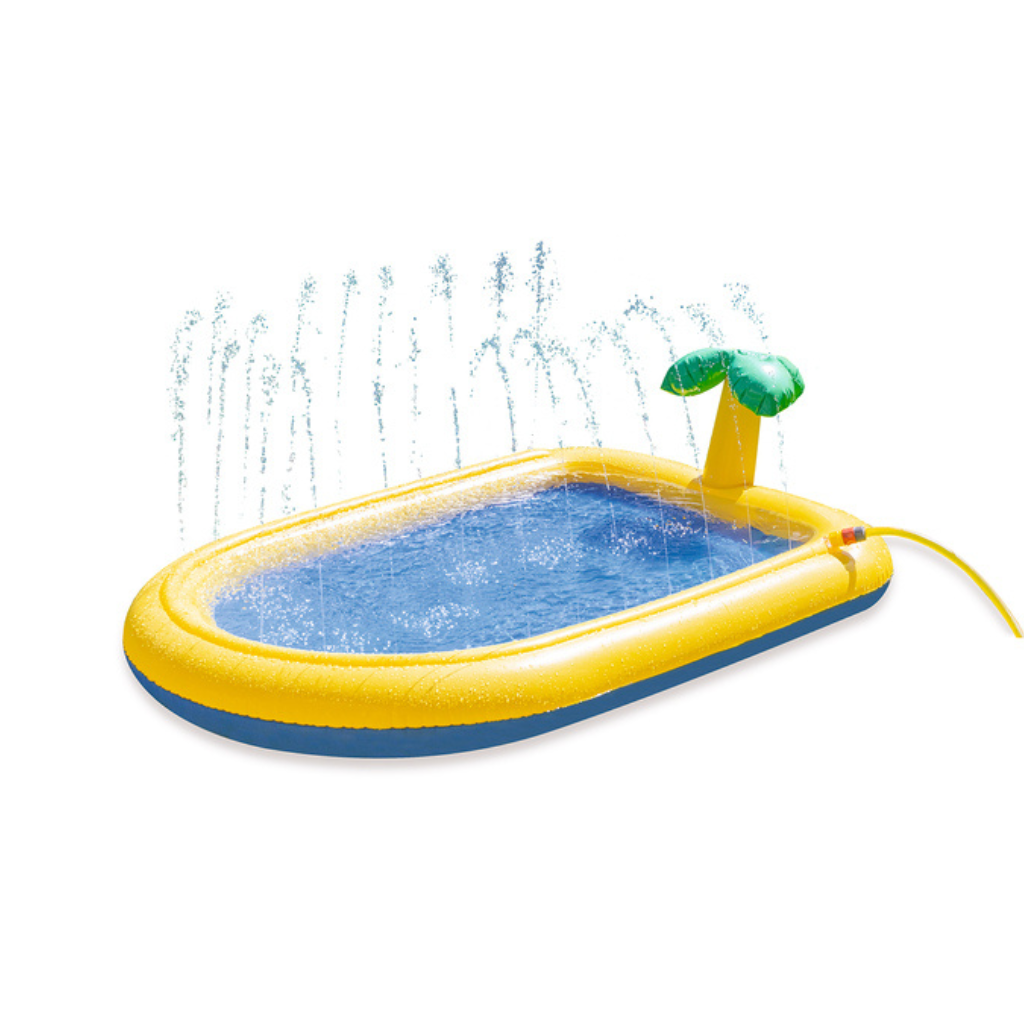 Beeztees hondenzwembad Palmy geel 163 x 100 x 47 cm