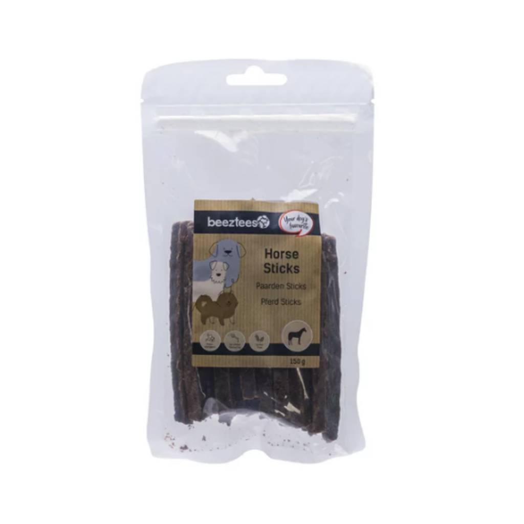 Beeztees hondensnack paarden sticks 150g