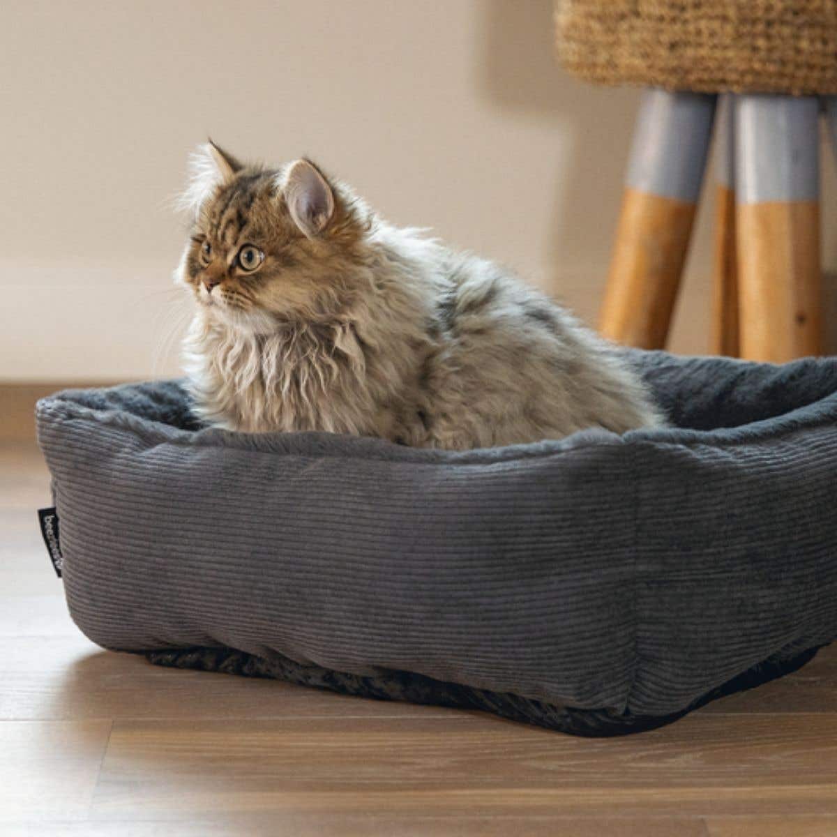 Beeztees Kattenmand Moza Antraciet 48 x 37 x 15 cm