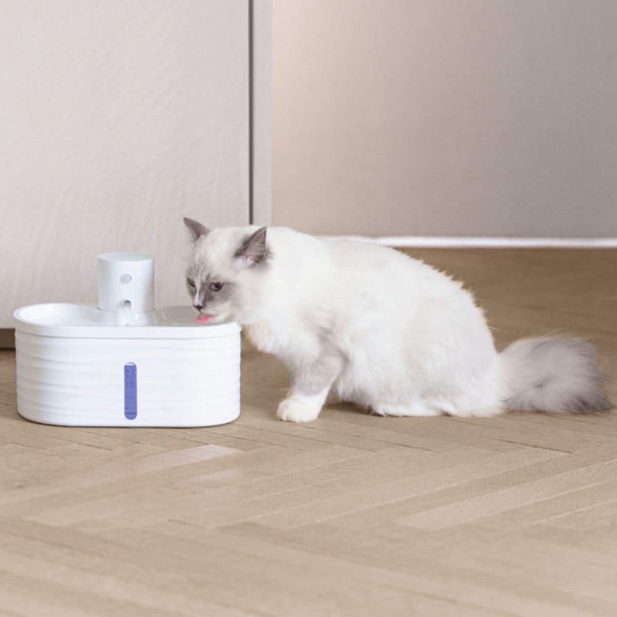 Beeztees Drinkfontein Kat Sef Wit 2.5L 26 x 17 x 17.5 cm