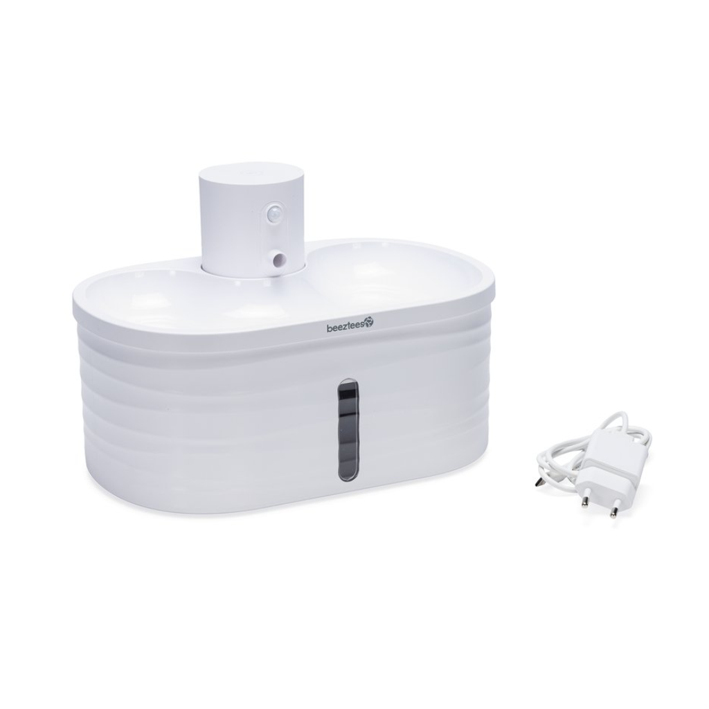 Beeztees Sef drinkfontein kat wit 2.5L 26 x 17 x 17,5 cm