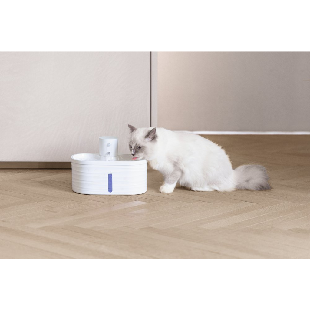 Beeztees Drinkfontein Kat Sef Wit 2.5L 26 x 17 x 17.5 cm