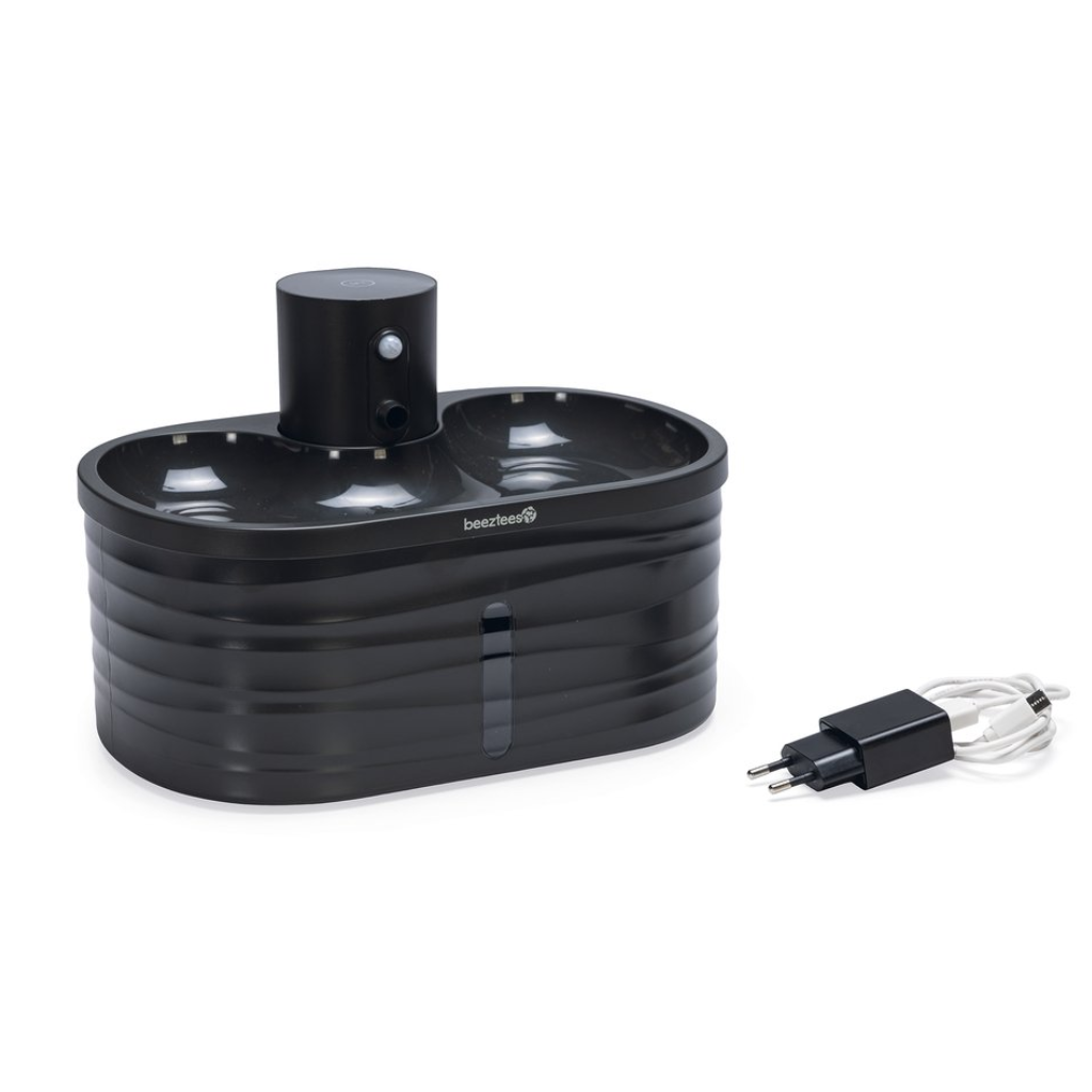 Beeztees Sef drinkfontein kat antraciet 2.5L 26 x 17 x 17,5 cm