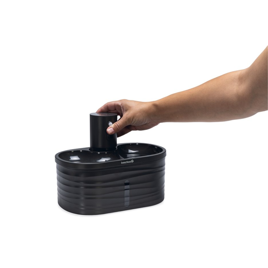 Beeztees Drinkfontein Kat Sef Antraciet 2.5L 26 x 17 x 17.5 cm
