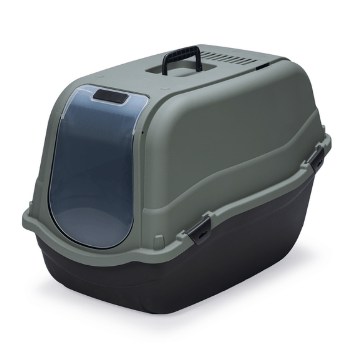 Beeztees Kattenbak Maxi Eco Romeo Groen Zwart 65 x 44 x 46 cm