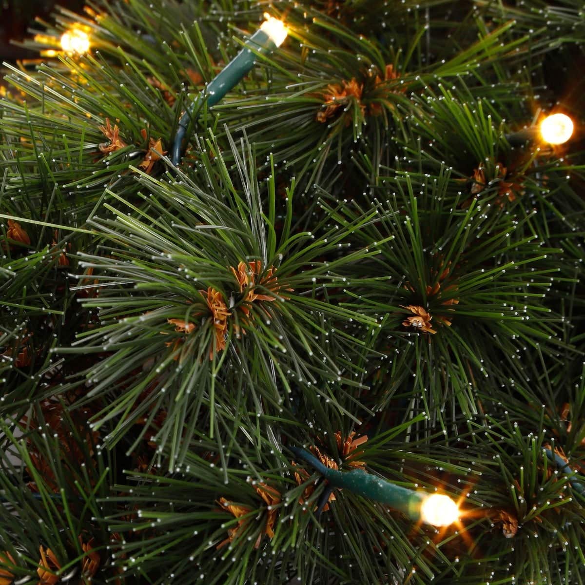 Triumph Tree krans Forest Frosted groen met verlichting 60 cm