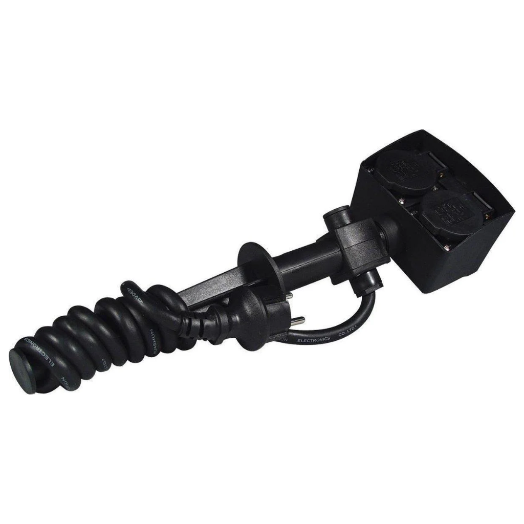 Calex Tuincontactdoos 2-voudig met grondpen 1,4 m
