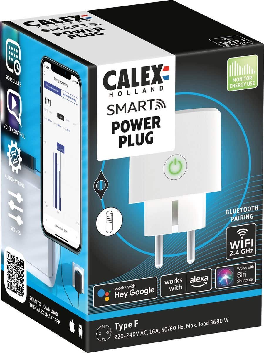 Calex smart connect powerplug App bediening