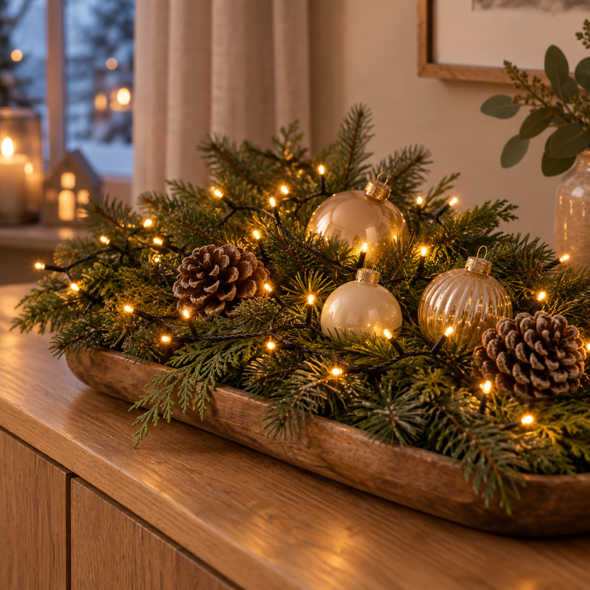Anna's Collection Micro LED-verlichting Batterij Klassiek Warm 50 Lampjes 3.75 m