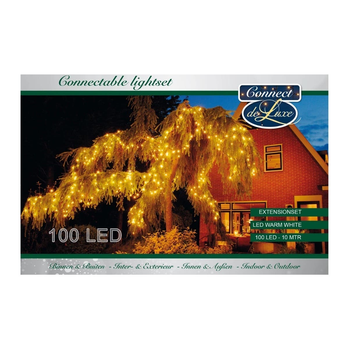 Anna's Collection Clusterverlichting Connect de Luxe Warm Wit 100 Lampjes 10 m