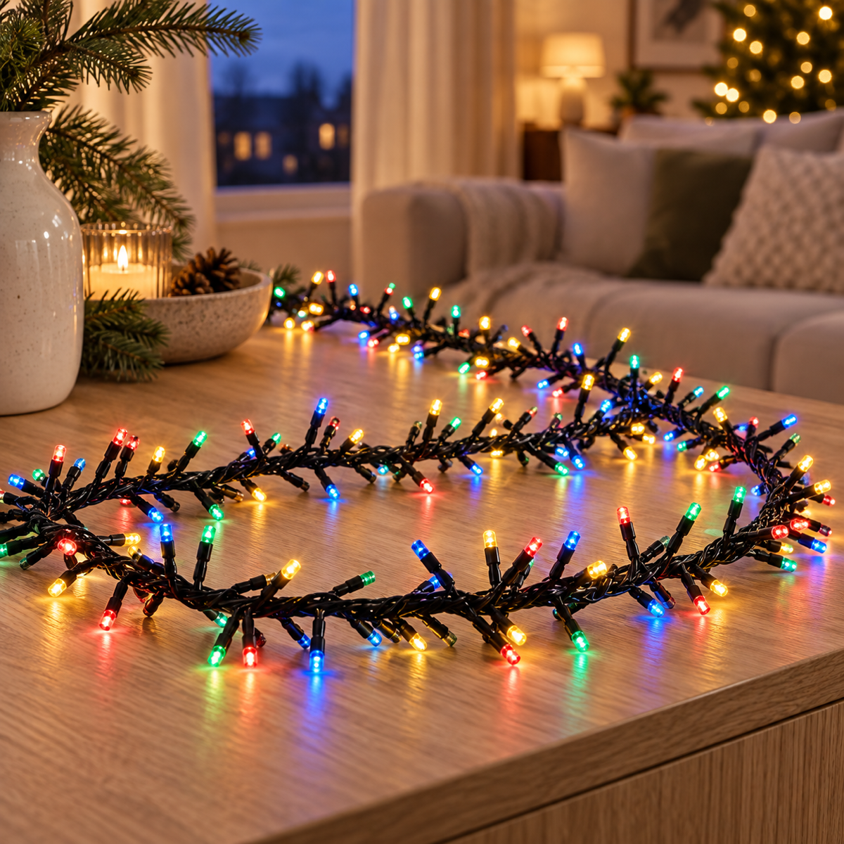 Anna's Collection Clusterverlichting Multicolour 1152 Lampjes 6.9 m