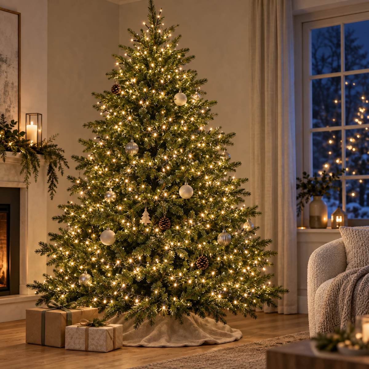 Anna's Collection Micro LED-verlichting Ivy Warm Wit 500 Lampjes 12 m