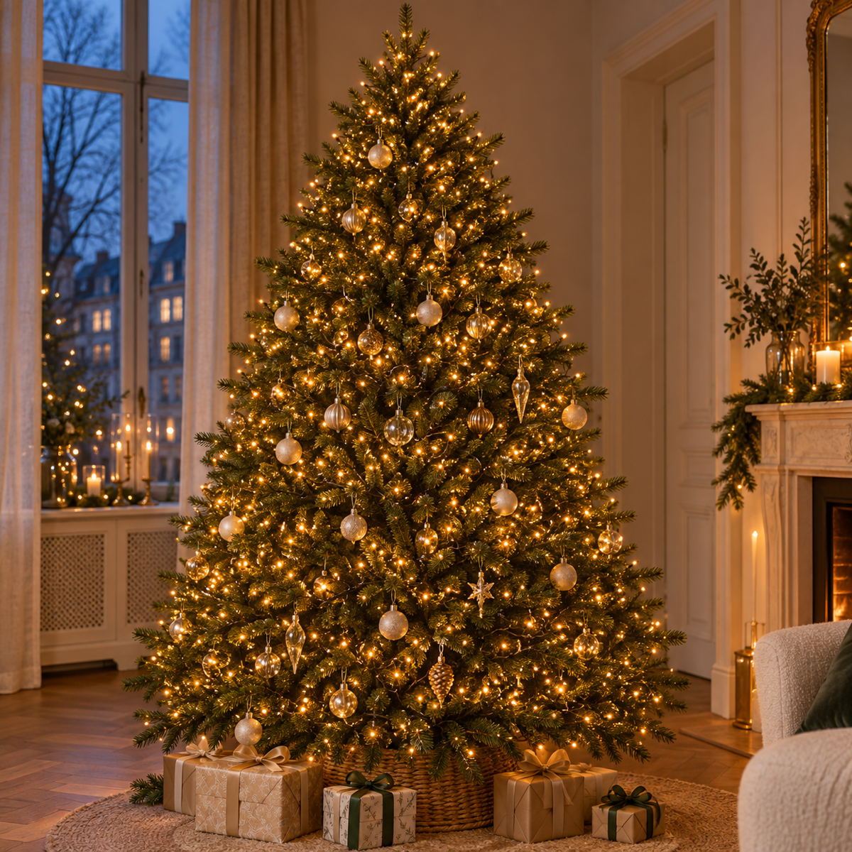 Anna's Collection Micro LED-verlichting Ivy Klassiek Warm 900 Lampjes 20 m