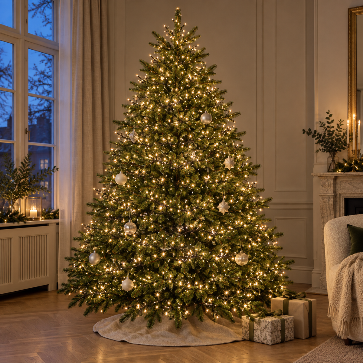 Anna's Collection Micro LED-verlichting Ivy Warm Wit 900 Lampjes 20 m