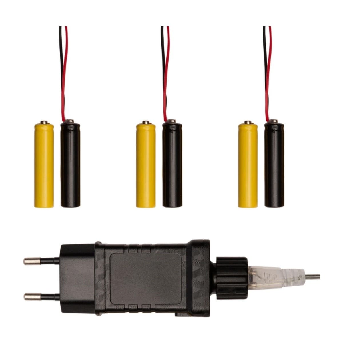 Trafo 3V voor 3 x 2 AAA batterijen