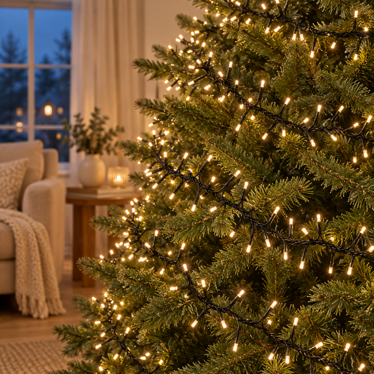 Anna's Collection Clusterverlichting Treecluster Warm Wit 960 Lampjes 12.5 m