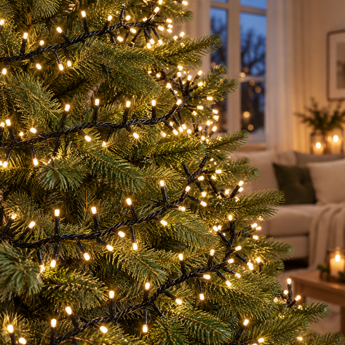 Anna's Collection Clusterverlichting Treecluster Warm Wit 1536 Lampjes 20 m