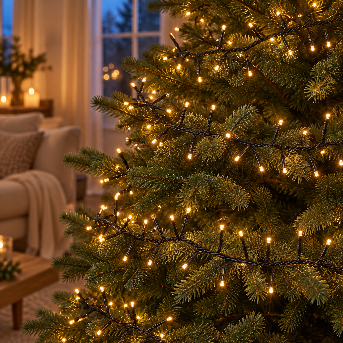 Anna's Collection Clusterverlichting Treecluster Klassiek Warm 576 Lampjes 7.5 m