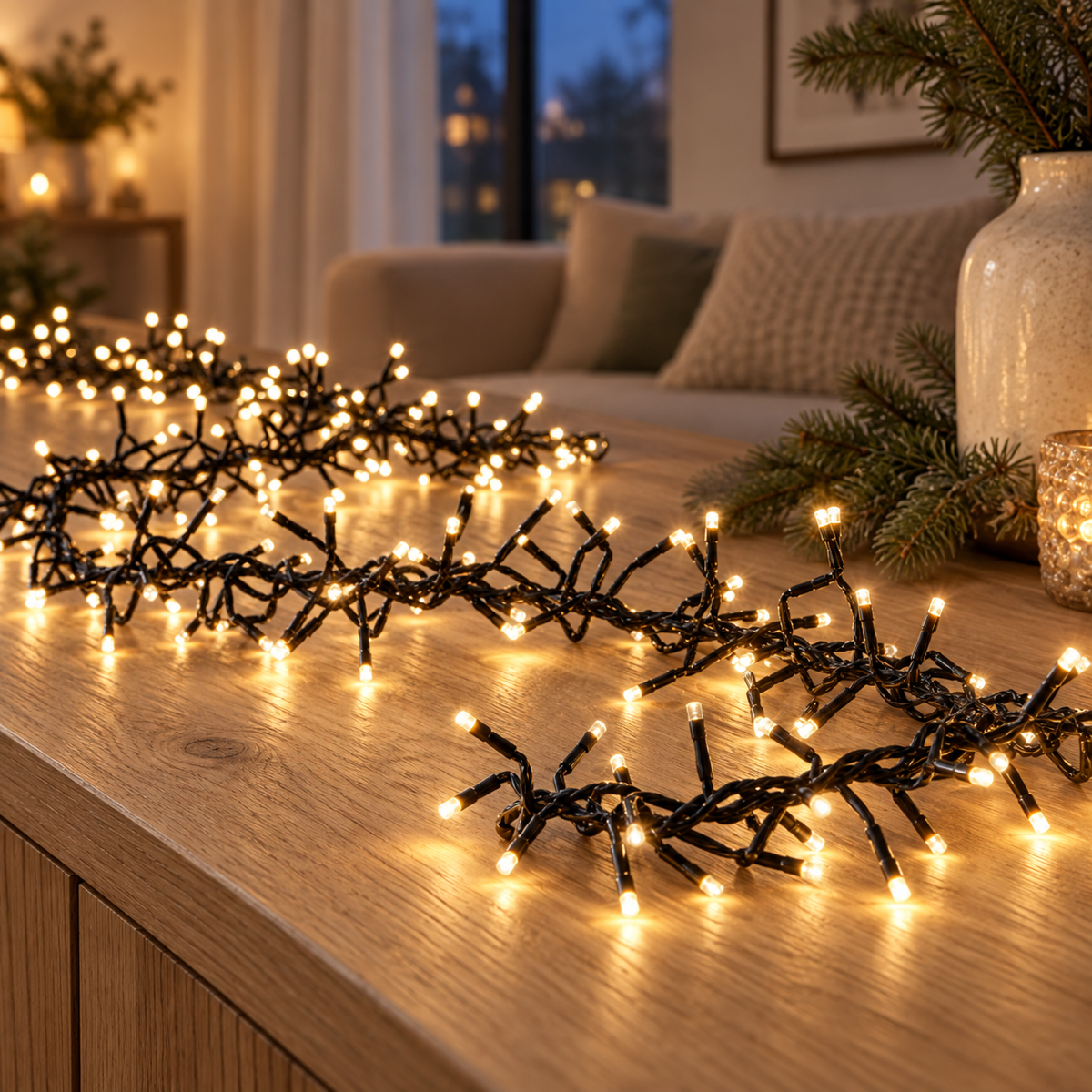 Anna's Collection Clusterverlichting Warm Wit 1920 Lampjes 11.5 m