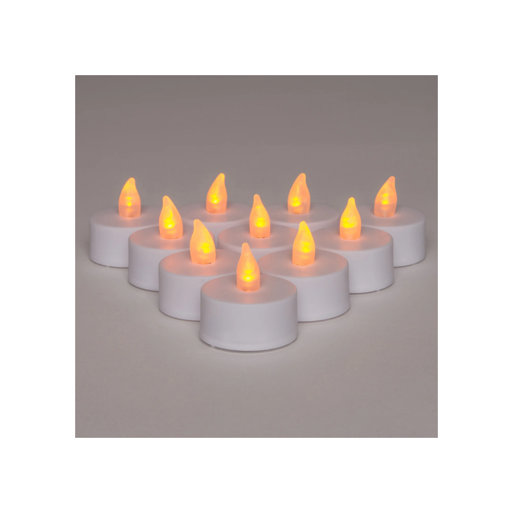 LED Waxinelichtjes Wit 4 x 3.5 cm