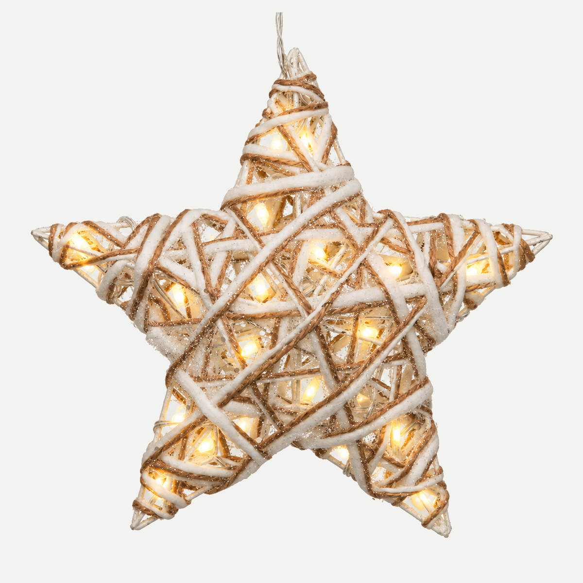 Anna's Collection Verlicht Kerstfiguur Ster Warm Wit 15 Lampjes 40 x 10 x 40 cm