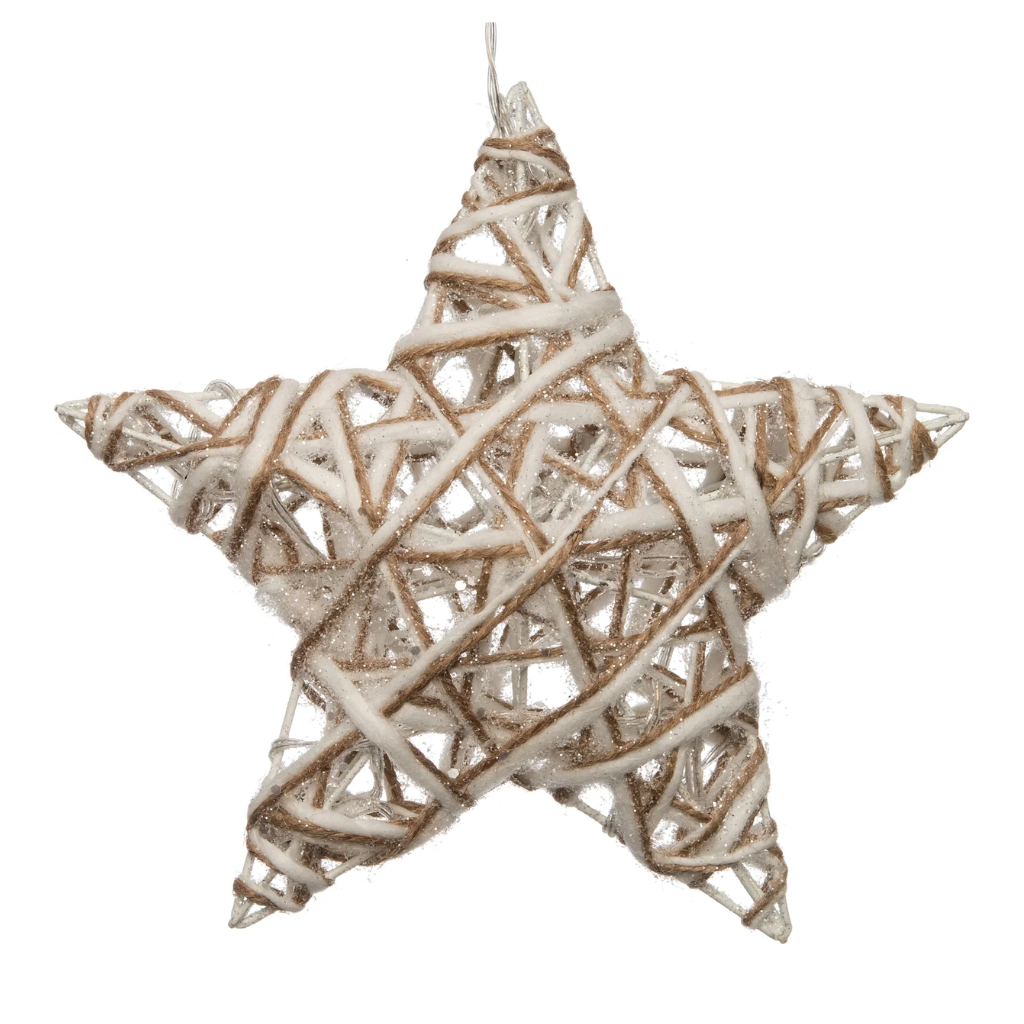 Anna's Collection Verlichte ster met LED 40 x 10 x 40 cm