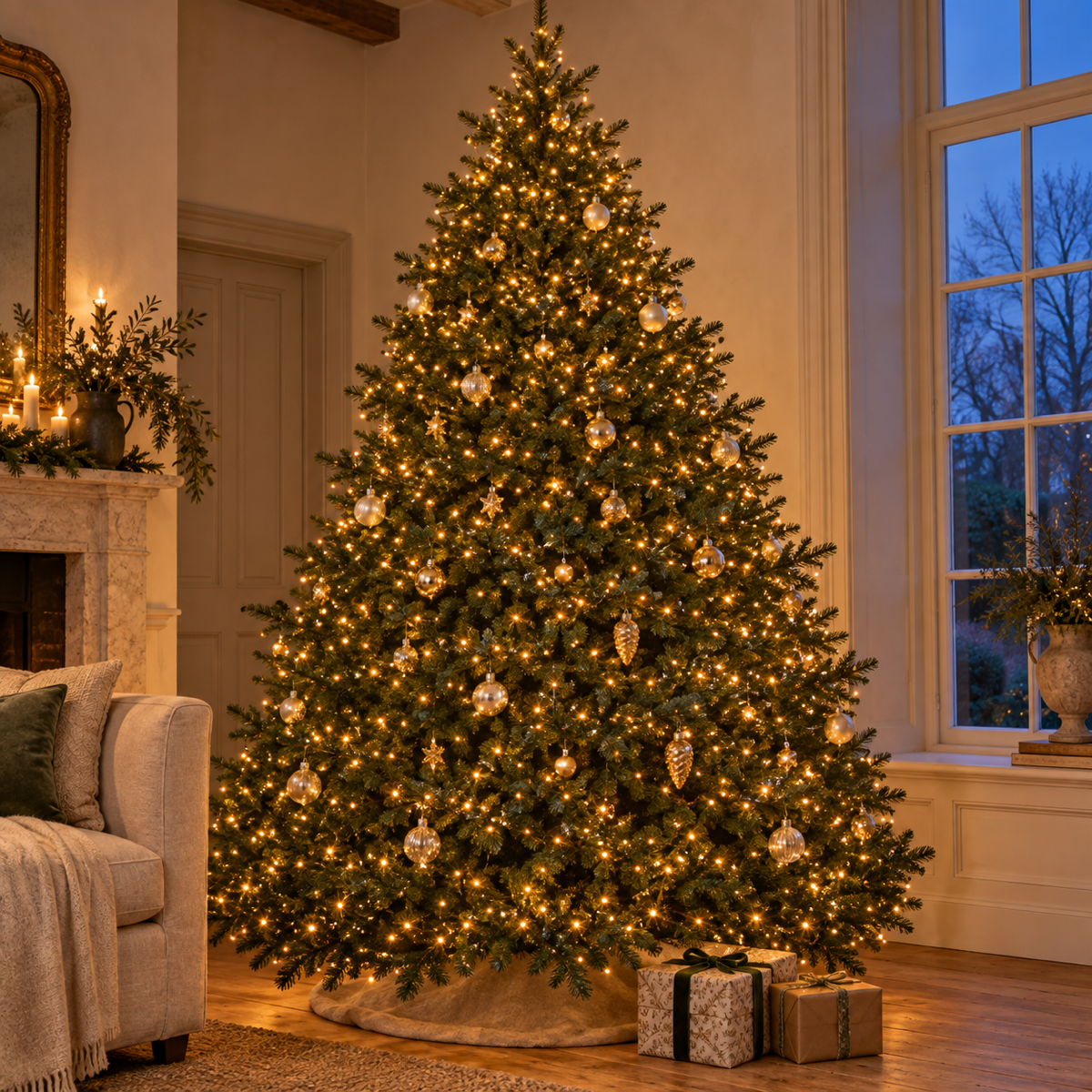 Anna's Collection Micro LED-verlichting Ivy Klassiek Warm 1200 Lampjes 26 m